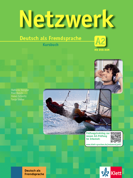 Netzwerk A2, Paket buku (Kursbuch mit DVD-ROM dan Arbeitsbuch mit MP3-Audiodateien)