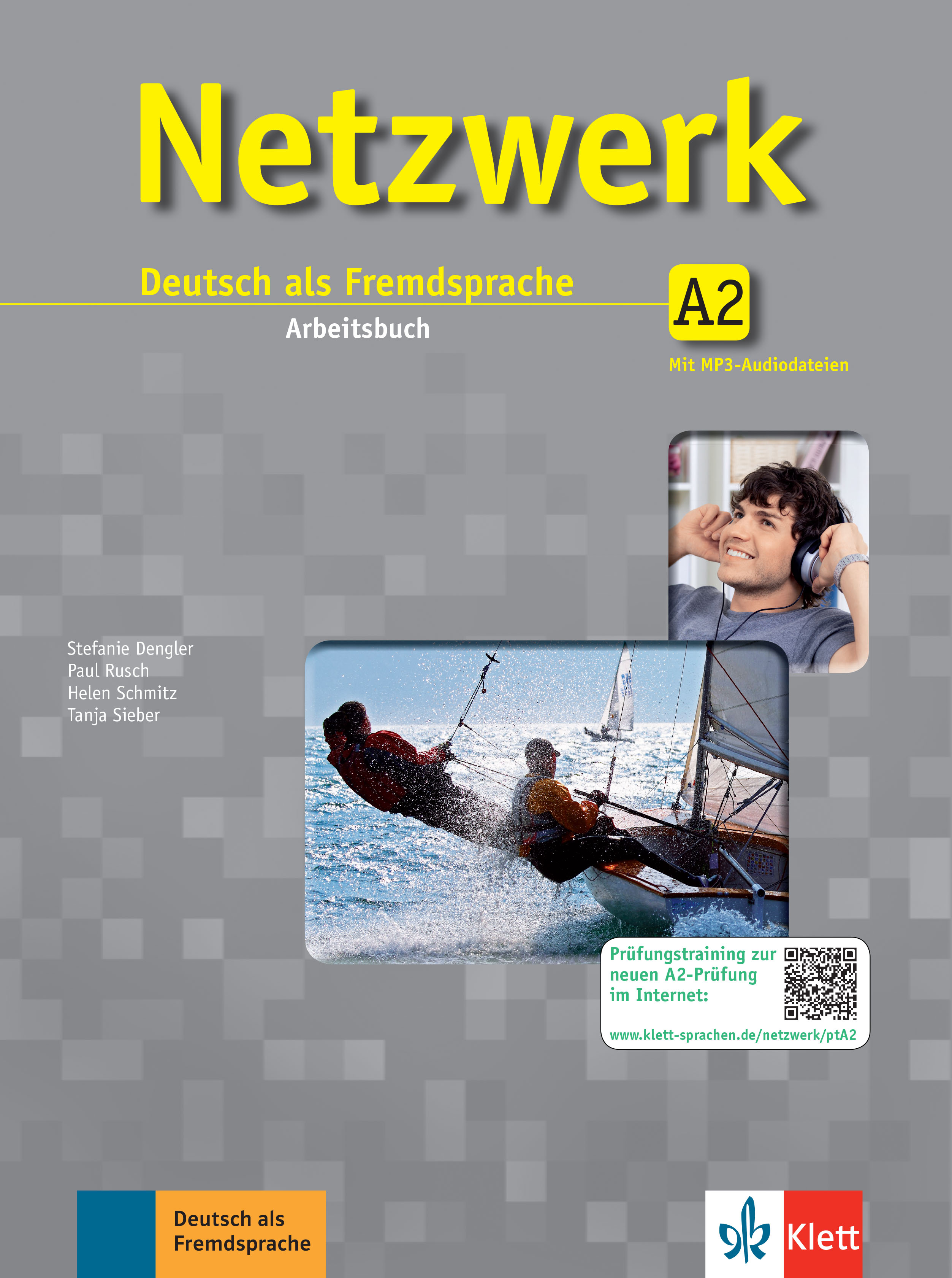 Netzwerk A2, Paket buku (Kursbuch mit DVD-ROM dan Arbeitsbuch mit MP3-Audiodateien)